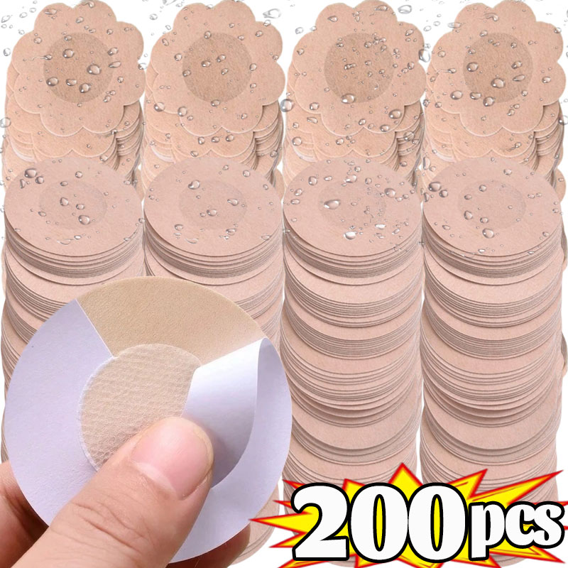 Strapless Bra Adhesive - 10/200 шт. Наклейки-покрытия для сосков для