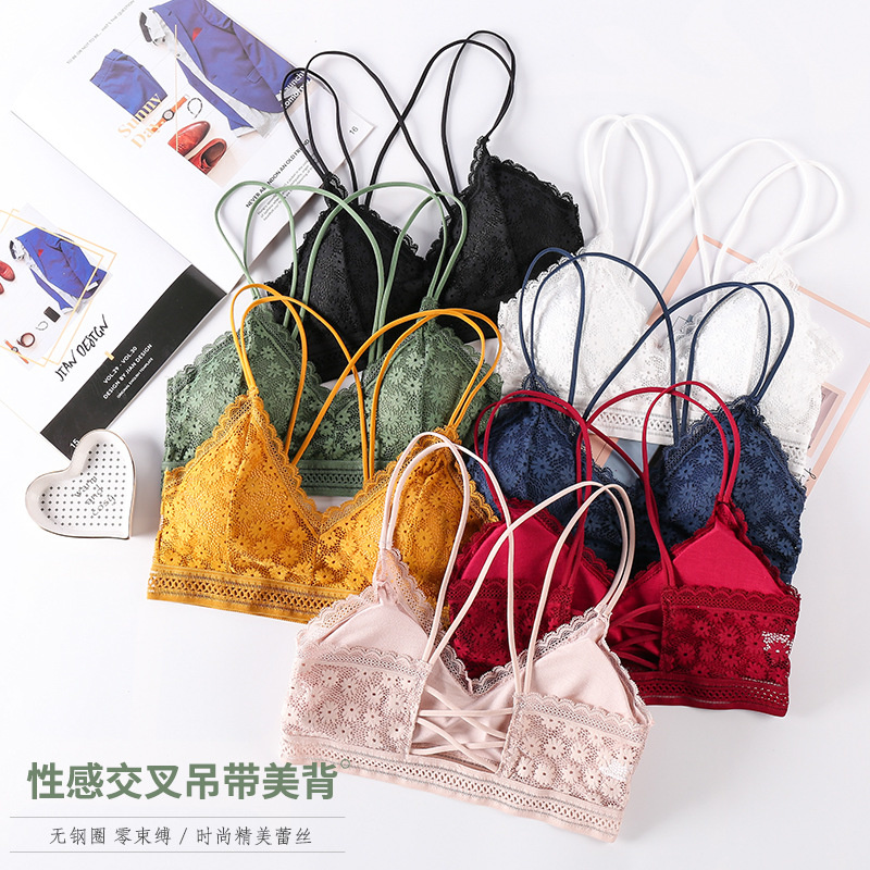 Sheer Bra Lace - 3D сексуальное женское белье, бесшовный спортивный