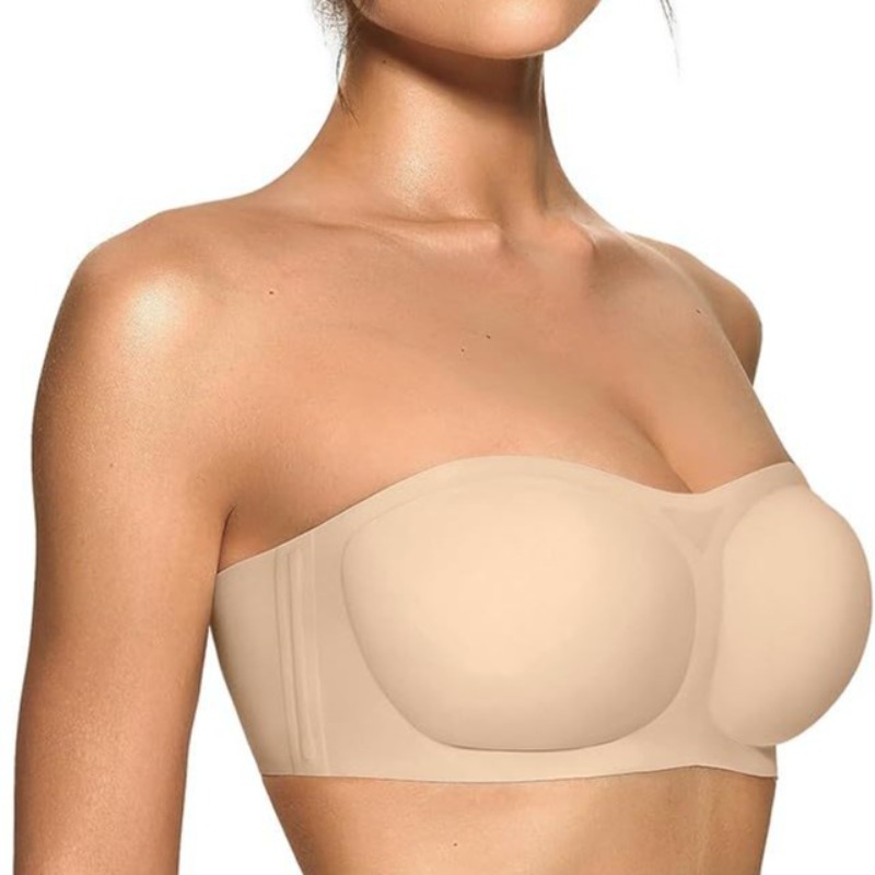 Minimizer Bra Women - Женский бюстгальтер без бретелек с эффектом
