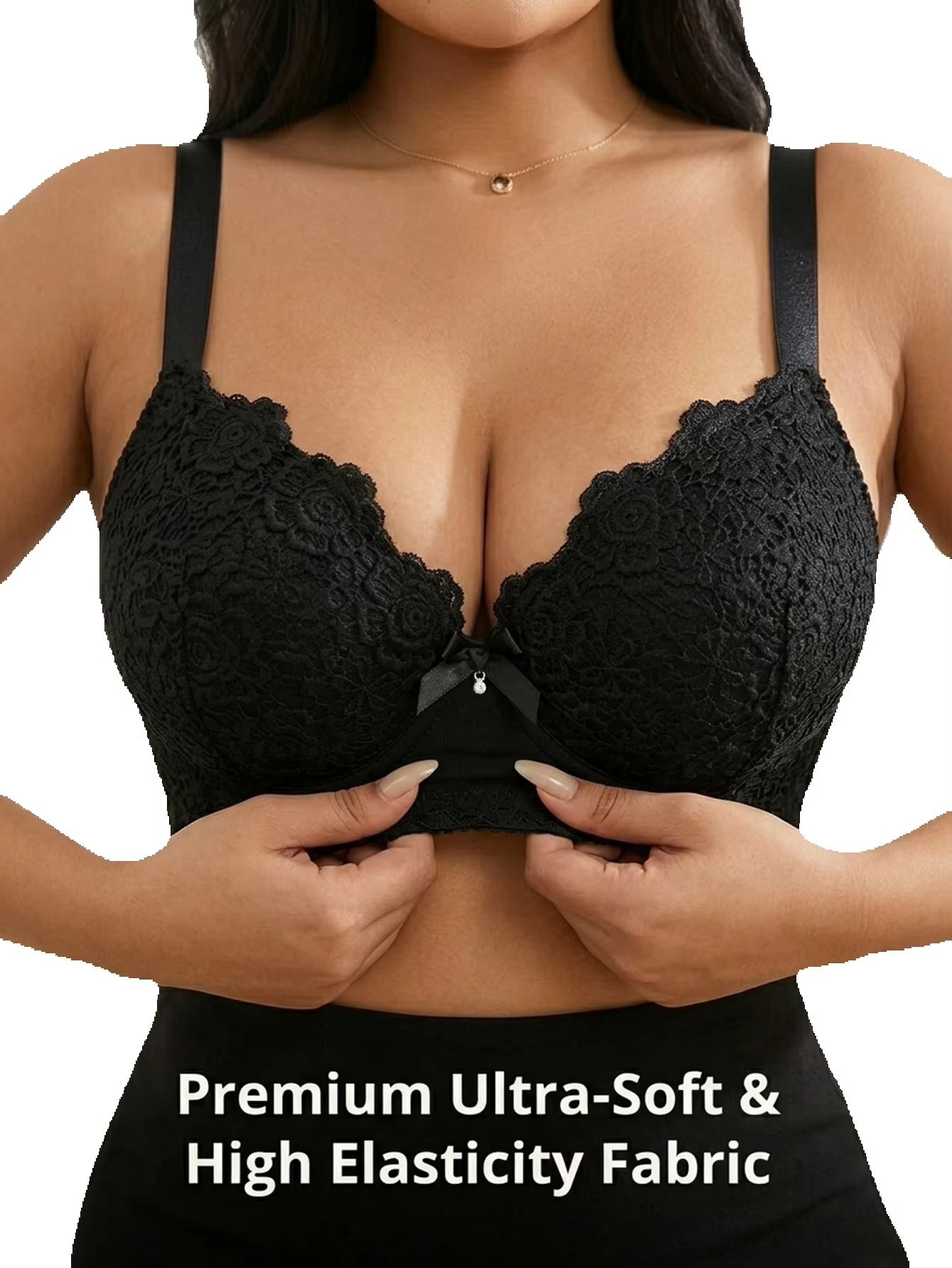 Женский бюстгальтер больших ра – обзор и цена Plunge Bra Push Up