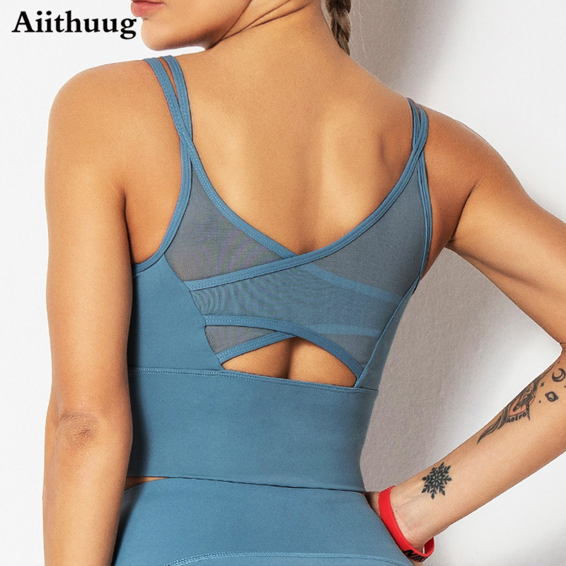 Бюстгальтер для йоги Aiithuug, – обзор и цена Sports Bra Racerback