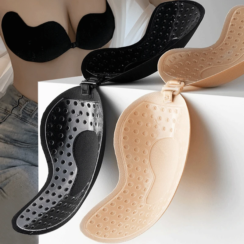 Многоразовые самоклеящиеся нак – обзор и цена Plunge Bra Push Up